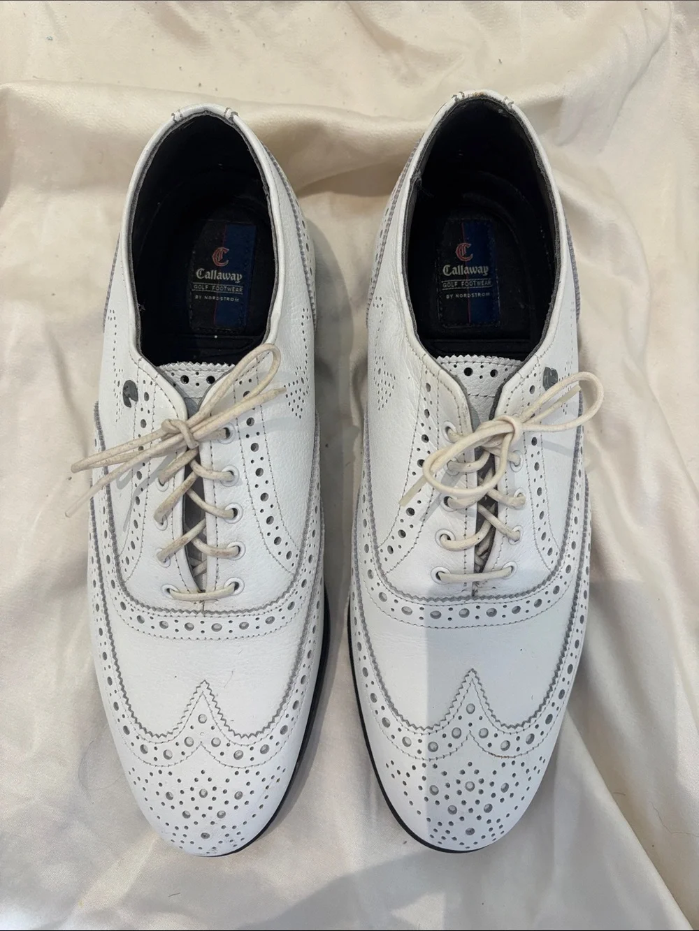 Classic Oxford-Style Men’s Callaway Golf Cleats by Nordstrom - NEW!